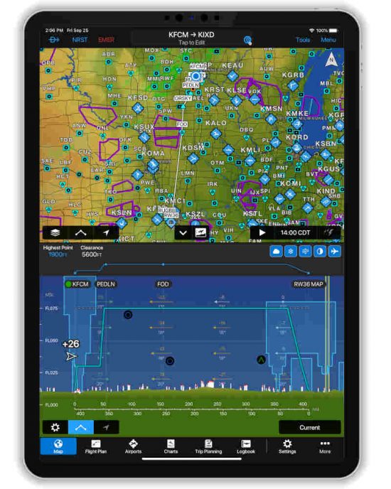 Garmin Pilot adds Graphical Airspace and Obstacle NOTAMs - Wings ...