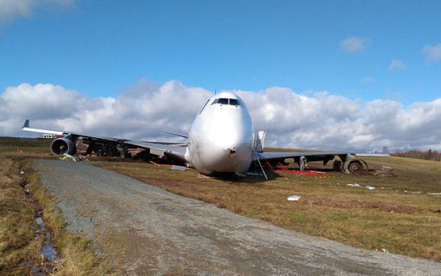 Runway overshoot that destroyed 747 cargo jet in Halifax caused by many ...